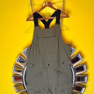 Military Olive NorthFace Men’s Freedom Bib Snow Pants